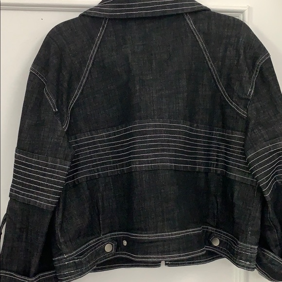 Oversized denim jacket - Picture 4 of 4